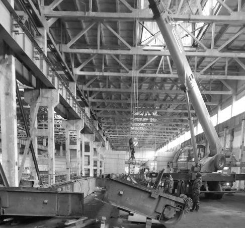 Монтаж,  демонтаж мостовых,  козловых кранов,  кран-балок — фото 3